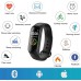 Fitness Tracker,Smart Band Bracelet M4 Health and Sports Smart Watch Fitness Activity Tracker Waterproof Watch with Heart Rate and Blood Pressure Monitor, Sleep Monitor,Step Counter, Calorie Counter