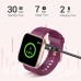 Fitniv Smart Watch, 1.4 Inch Touch Screen Smartwatch with Heart Rate Monitor, IP68 Waterproof Fitness Tracker Compatible with iPhone and Android Phones for Women Men